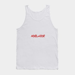 Adelaide name. Personalized gift for birthday your friend. Tank Top